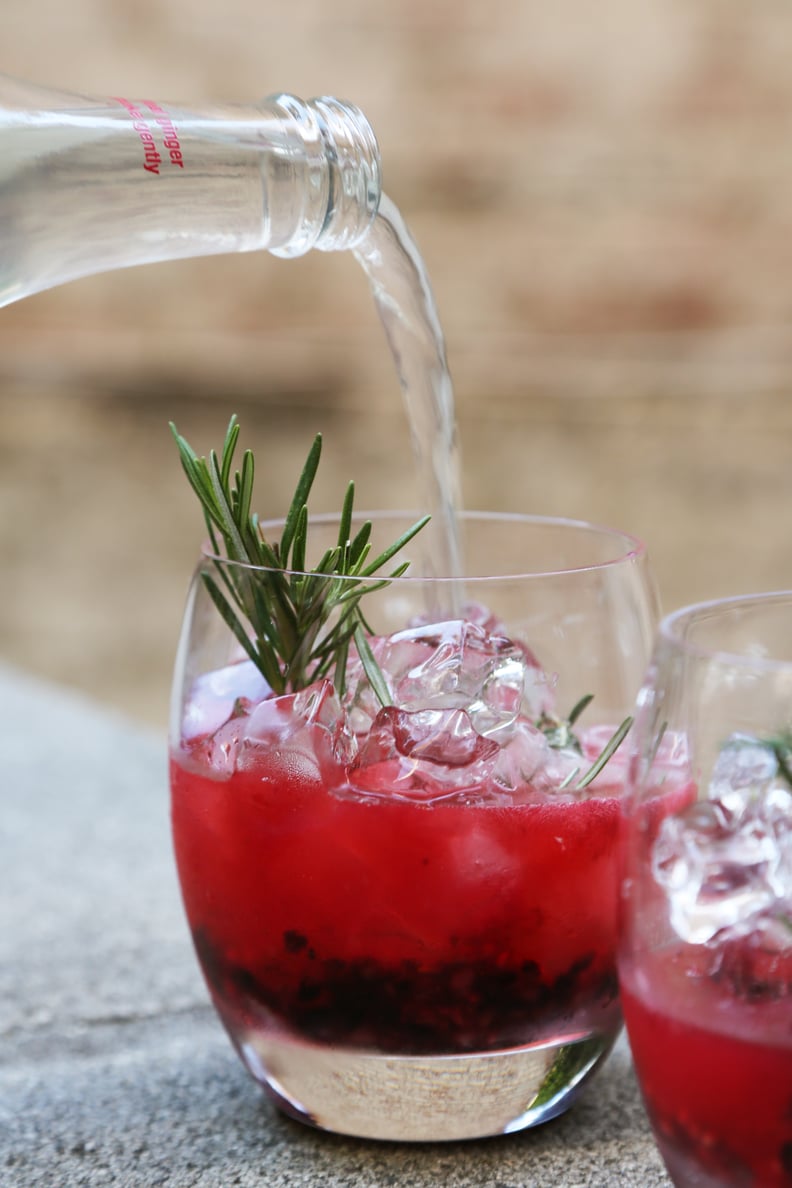 Vodka Cocktail With Fresh Berries