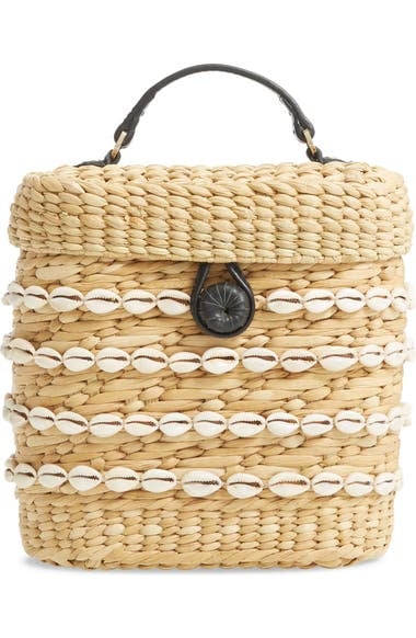 Poolside The Ashleigh Canteen Woven Clutch