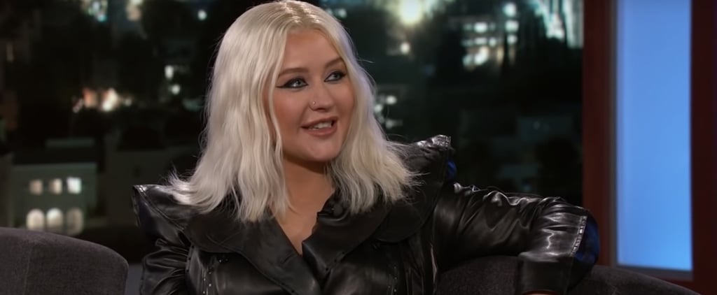 Christina Aguilera on Jimmy Kimmel Live September 2018