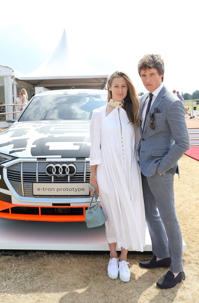 Hannah Bagshawe and Eddie Redmayne