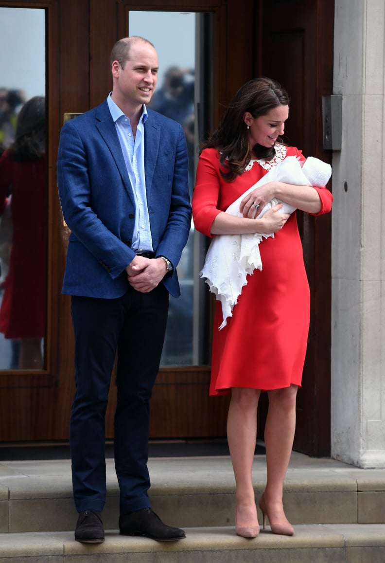 Kate and William After Welcoming Prince Louis