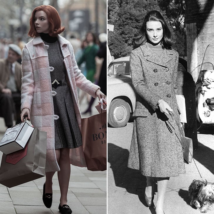 The Queen's Gambit: Beth's Style Is Based on Audrey Hepburn