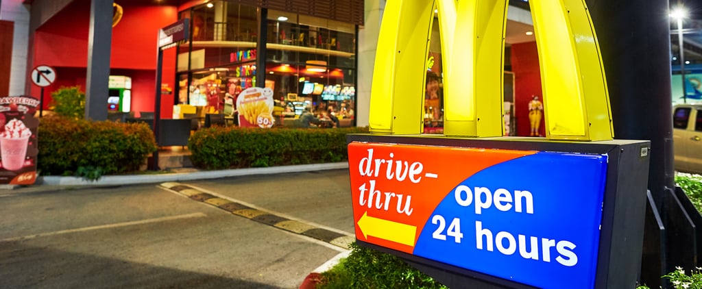 McDonald's Walk-Through Pedestrian Lane