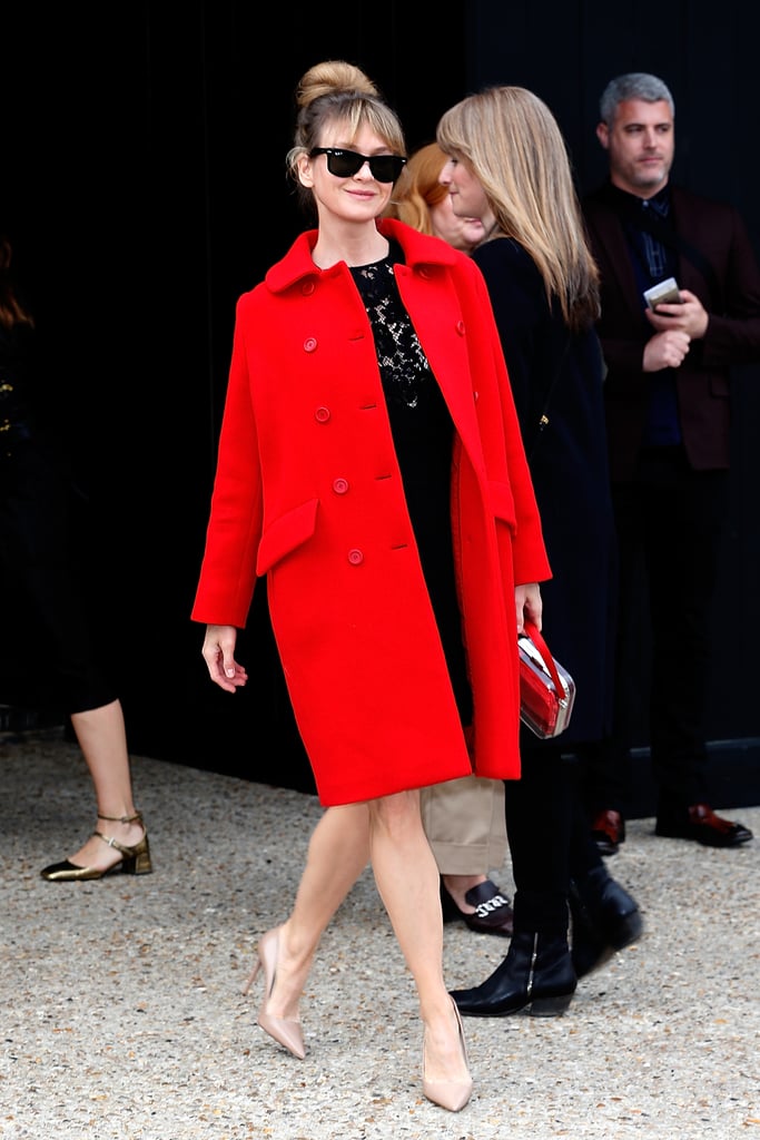 Renee Zellweger at Paris Fashion Week March 2015