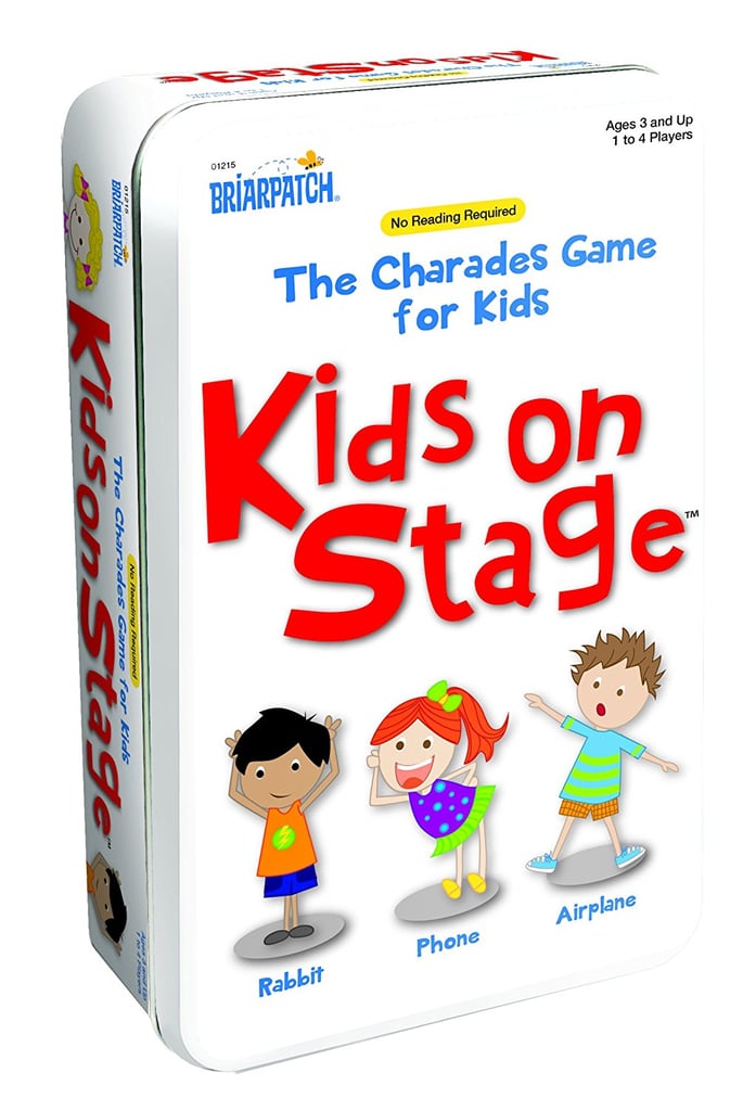 Charades Kids on Stage Tin