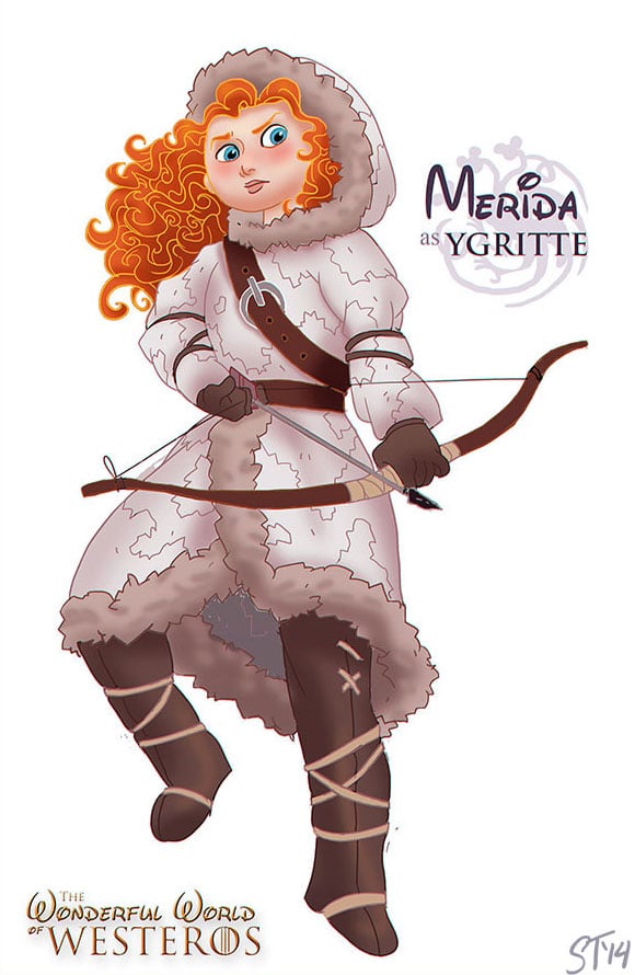 Merida as Ygritte