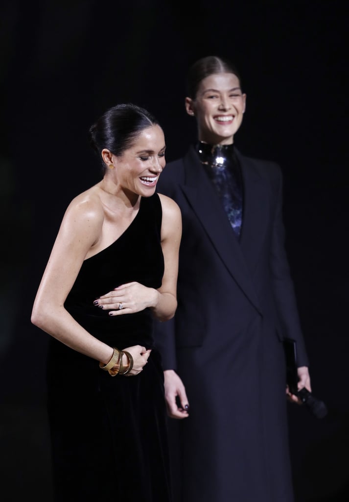 Meghan Markle at the 2018 Fashion Awards