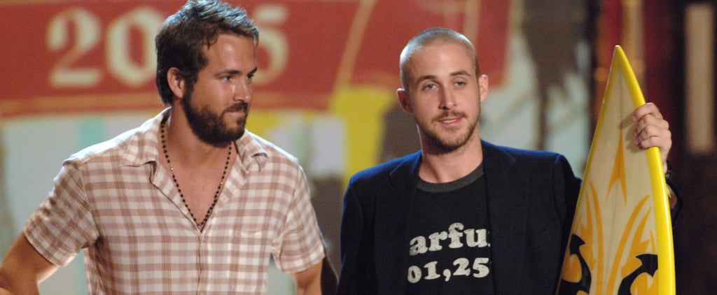 Ryan Gosling and Ryan Reynolds at Teen Choice Awards 2005