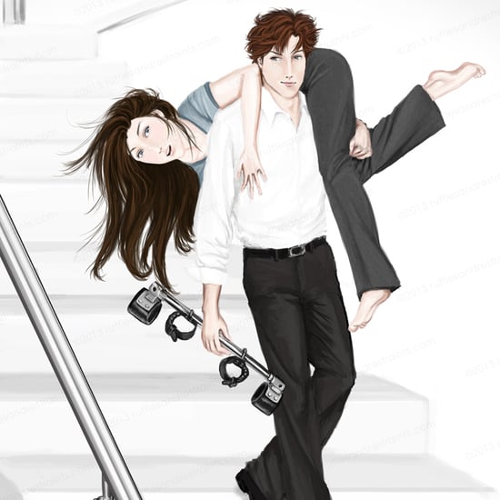 Fifty Shades of Grey Fan Art Ruffles and Restraints