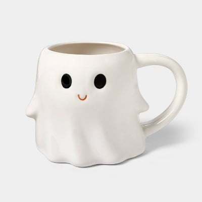 Target Stoneware Figural Mug in Ghost