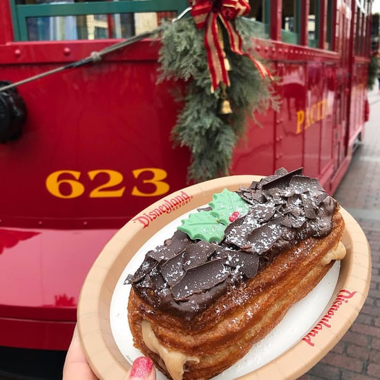 Disneyland Yule Log Doughnut