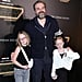 David Harbour Takes His Stepkids to the 