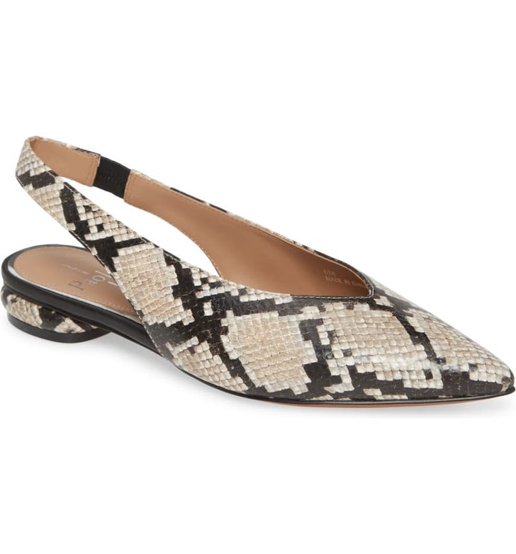 linea paolo delilah slingback flat