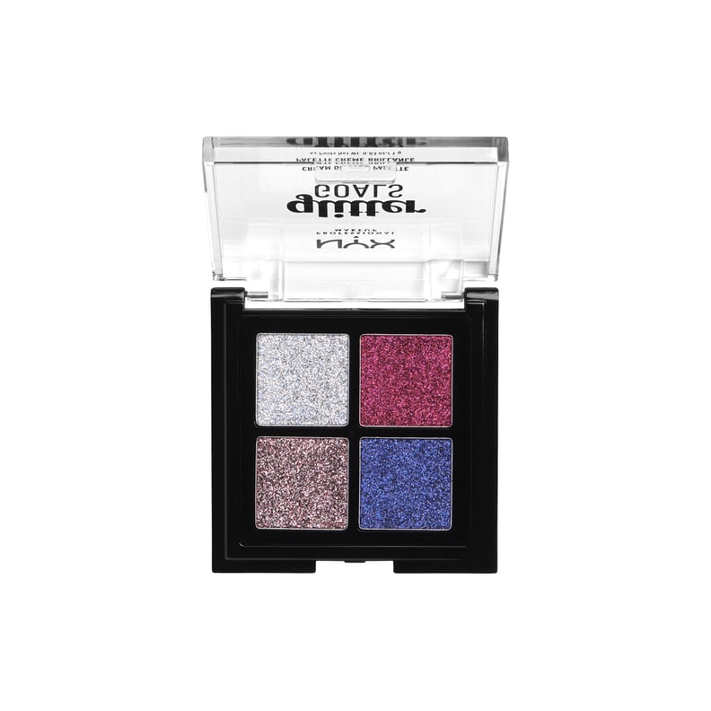 NYX Professional Makeup Glitter Goals Quad Pro Palette in Love on Top
