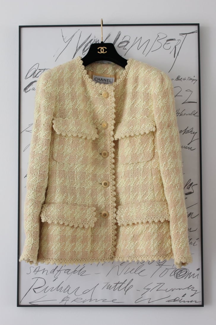 CHANEL ICONIC VINTAGE YELLOW BOMBER QUILTED JACKET COAT3840COLLECTOR039S  PIECE  eBay