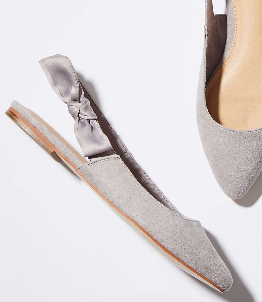 Loft Bow Slingback Flats