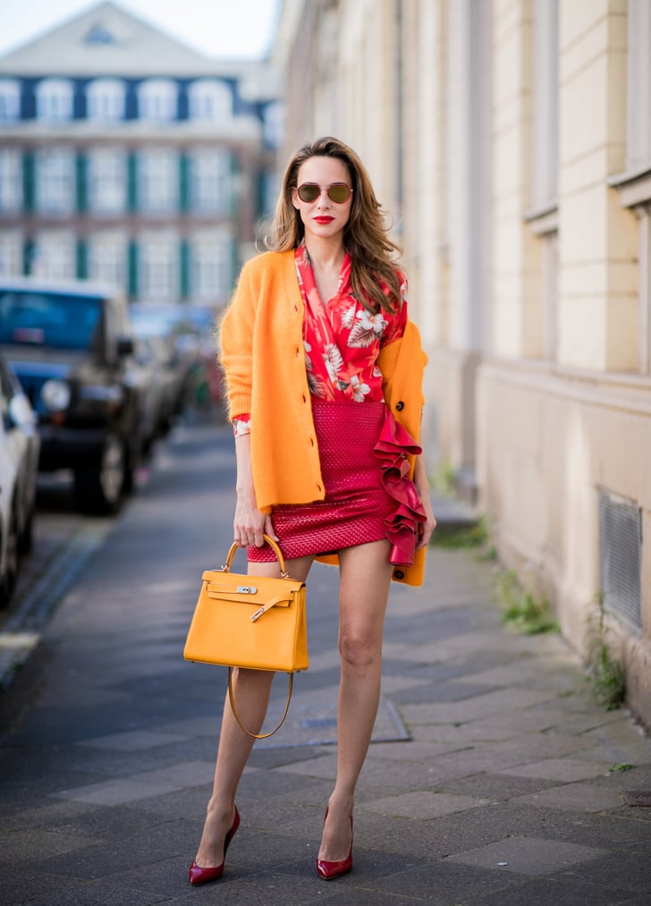 Red and Orange | Unusual Color Combination Outfit Ideas | POPSUGAR ...