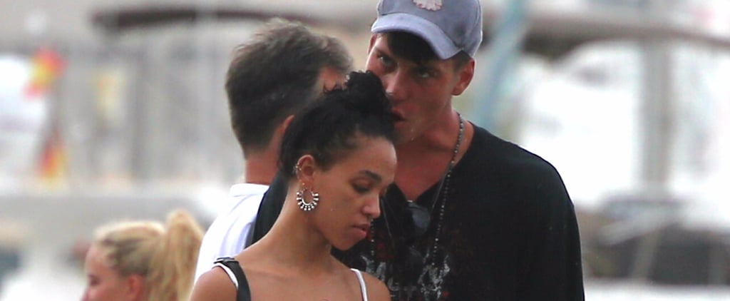 FKA Twigs With Male Model in Ibiza Pictures August 2017