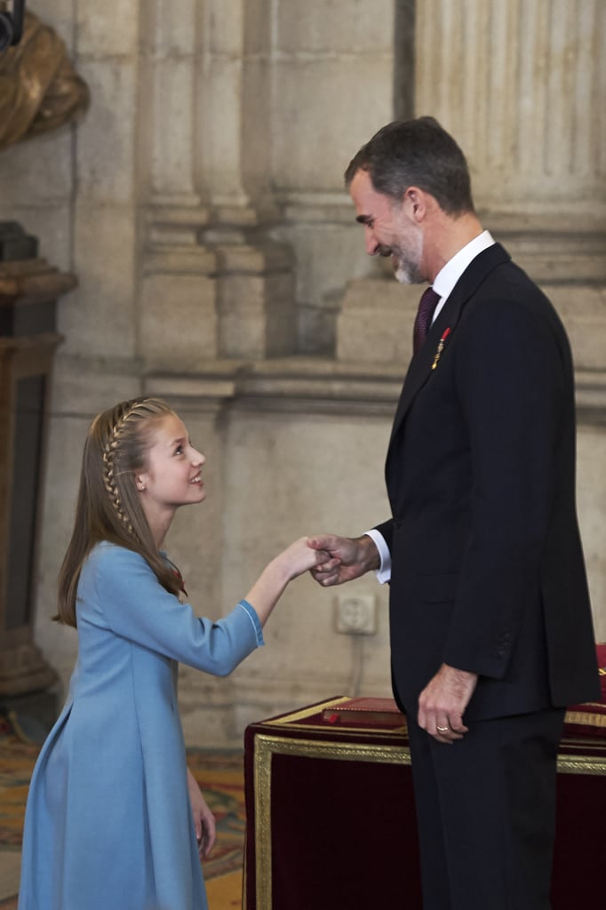 Princess Leonor Receiving the Order of Golden Fleece 2018