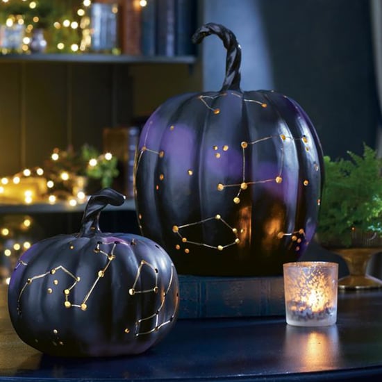 Constellation Pumpkins Make For Magical Halloween Decor