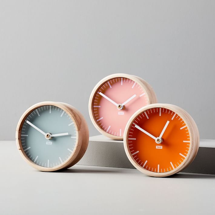 Tait Colorful Desk Clock