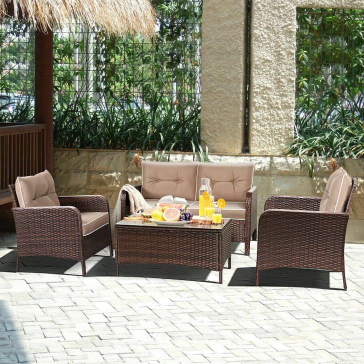 Costway Outdoor Patio Rattan Wicker Furniture Set Best Memorial Day