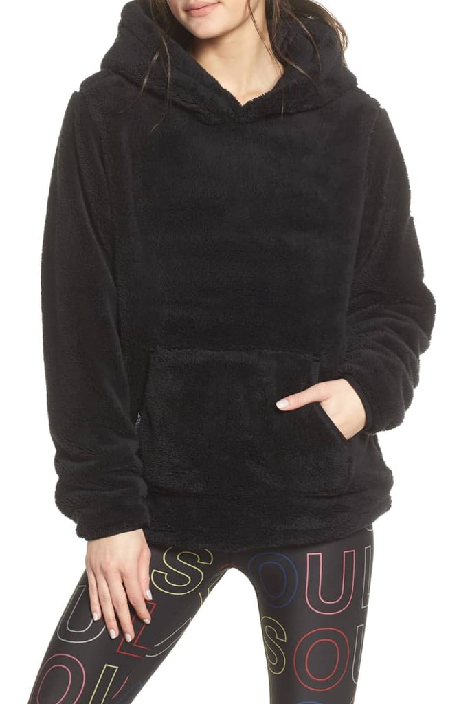Soul by SoulCycle Reversible Faux Shearling Hoodie