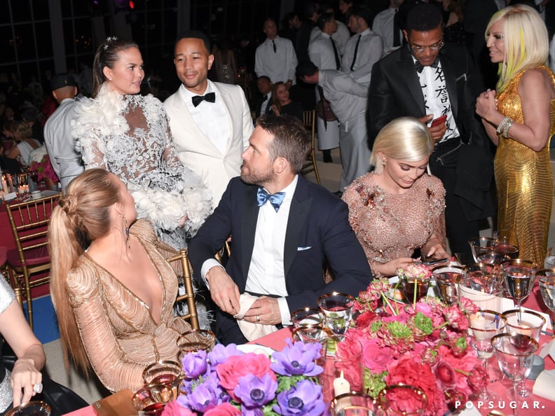 Blake Lively, Ryan Reynolds, Chrissy Teigen, John Legend, and Kylie Jenner