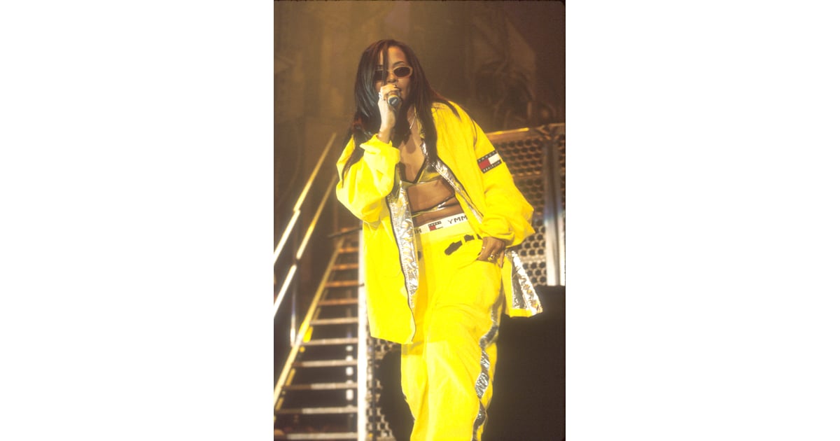 aaliyah yellow tommy hilfiger