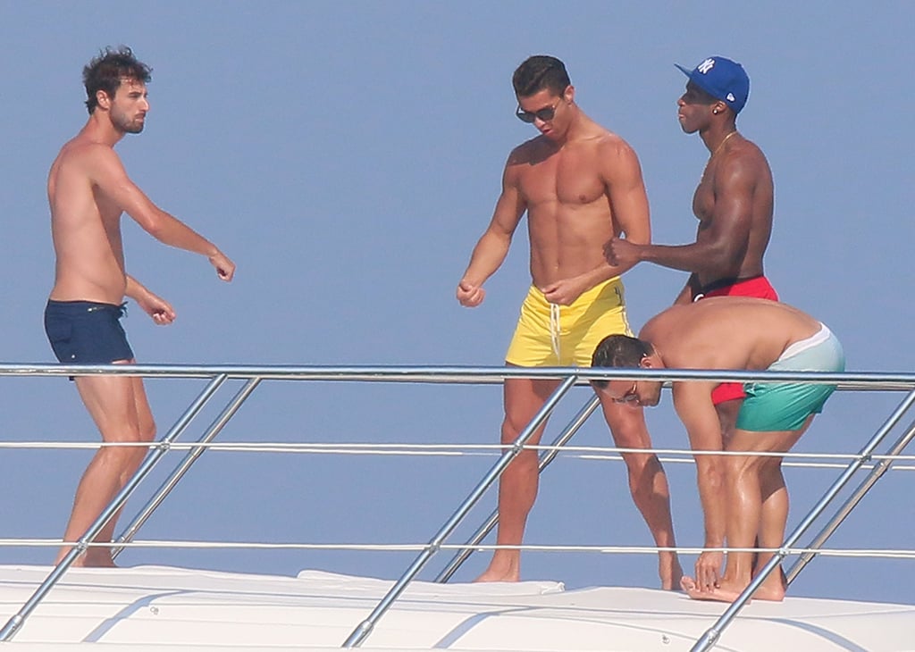 cristiano ronaldo yacht saint tropez