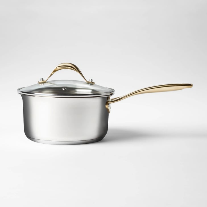 Cravings by Chrissy Teigen Stainless Steel Covered Saucepan Chrissy
