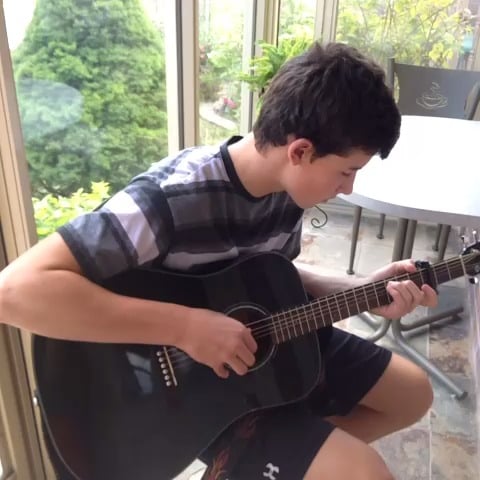 He got his start playing music on Vine.
