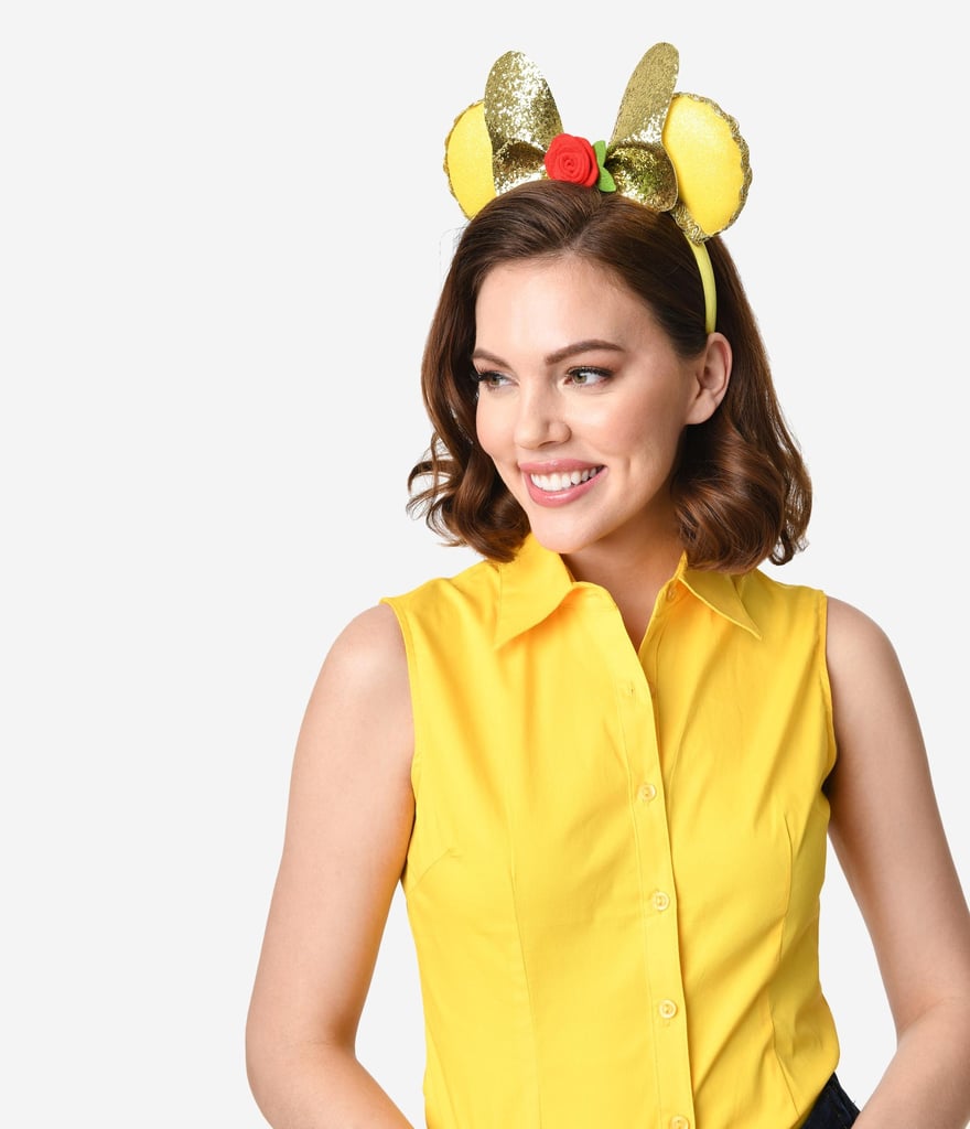 Golden Beauty Mouse Ears Headband