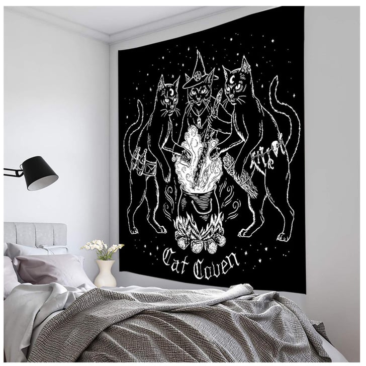 Black Cat Tapestry Calling All Feline Lovers This Halloween