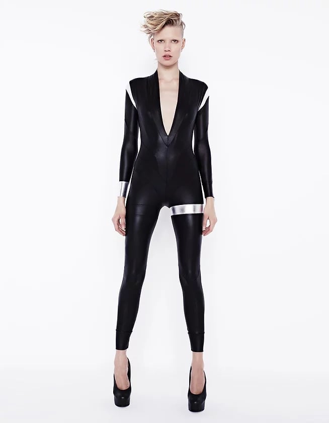 Shop Miley's Black Lycra Catsuit