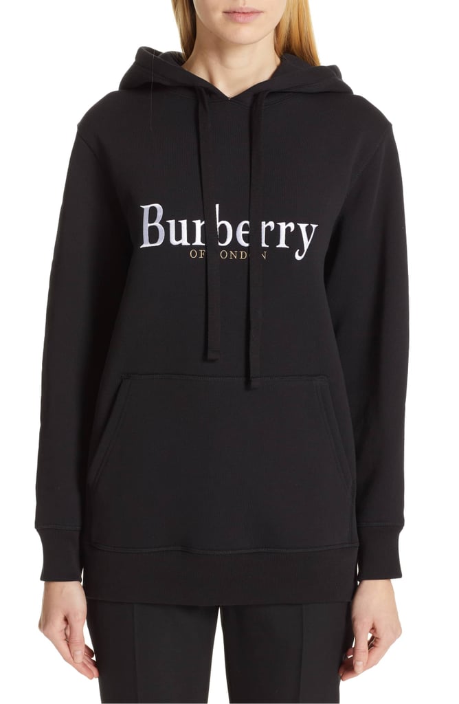 Burberry Pelorus Embroidered Archive Logo Hoodie