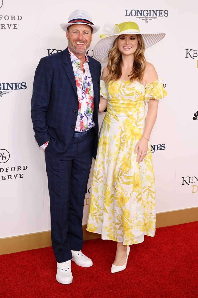 Chris Harrison and Lauren Zima at the 2023 Kentucky Derby