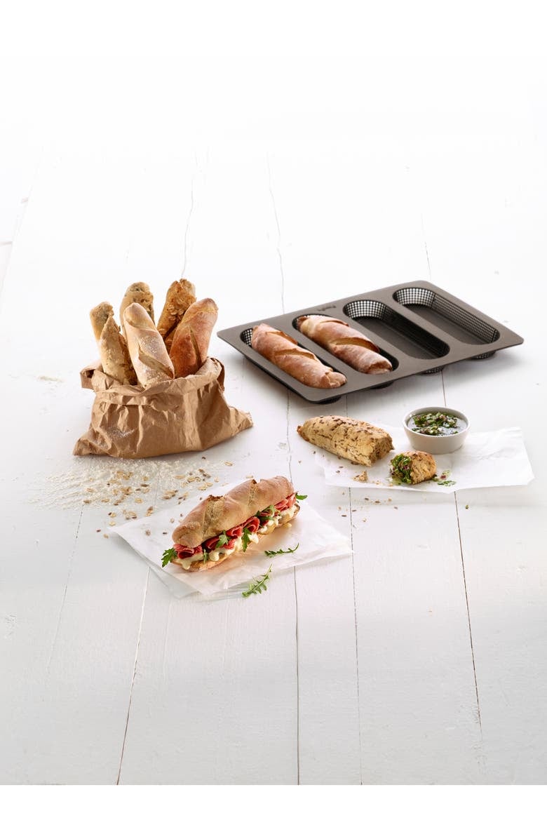 Lékué Mini Baguette Baking Pan