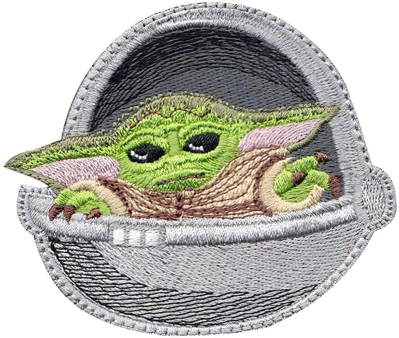 Baby Yoda Pod Force Mandalorian Inspired Art Patch