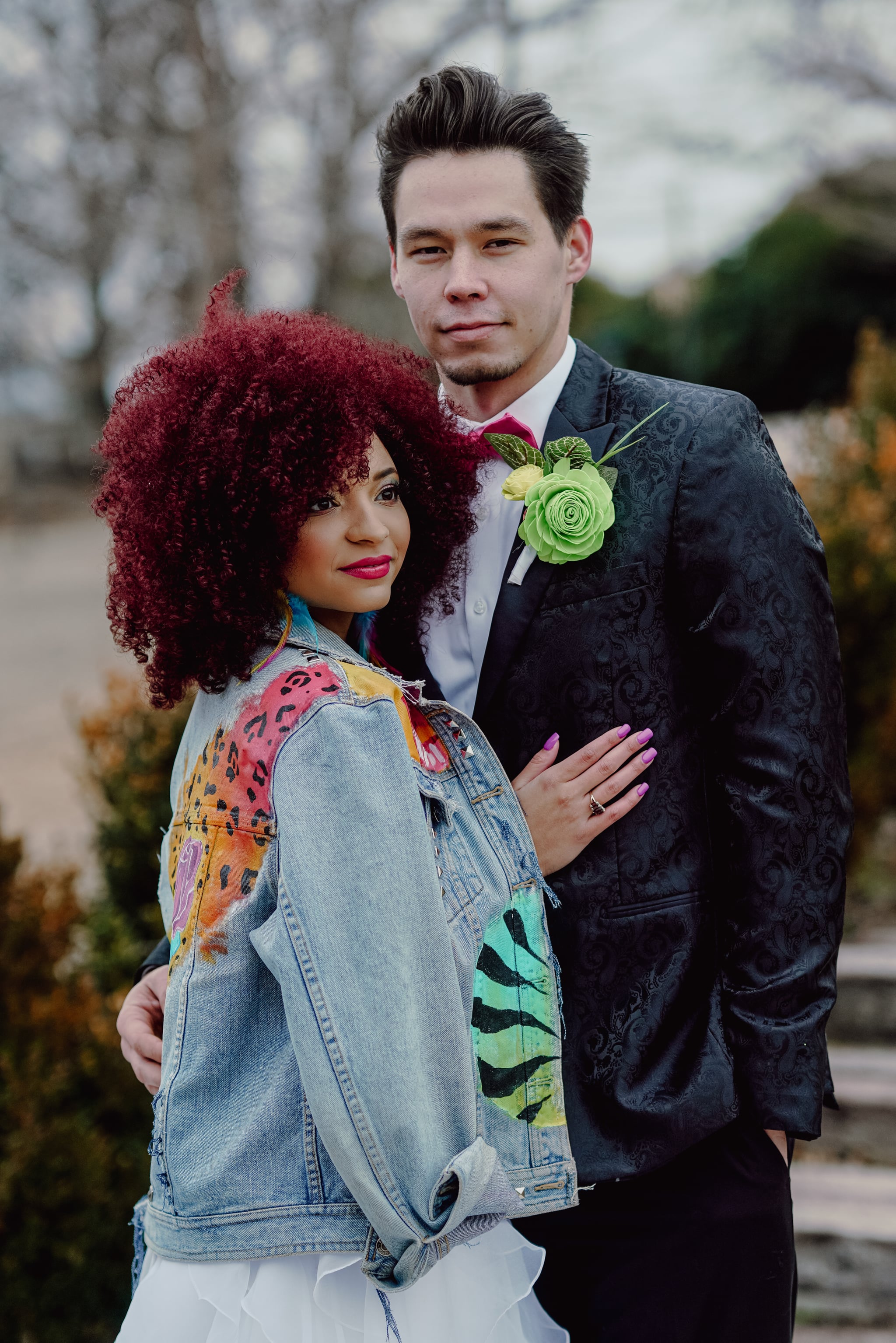 lisa frank jean jacket