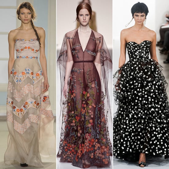 The Prettiest Dresses and Gowns From Fashion Week Fall 2014