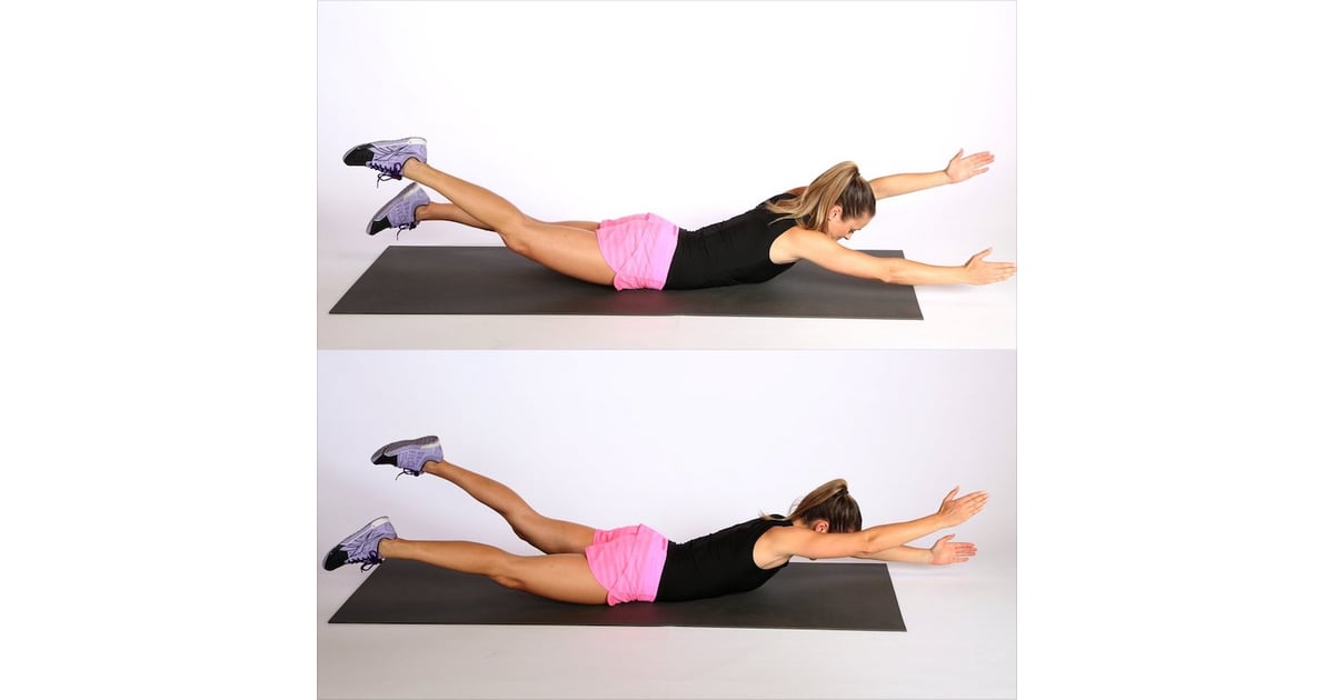 Pilates Swimming Exercise