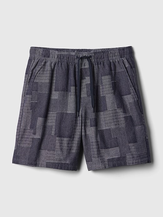Gap 7" Patchwork Easy Shorts with E-Waist