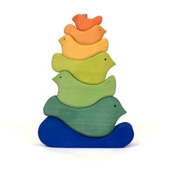 Glueckskaefer Birds Stacking Tower