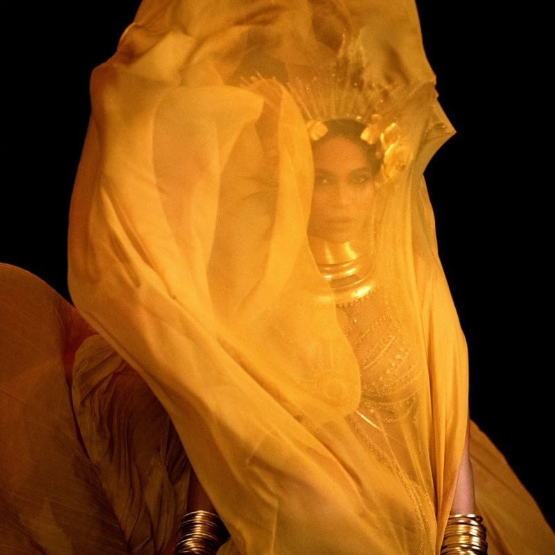 Beyonce Knowles at the 2017 Grammys