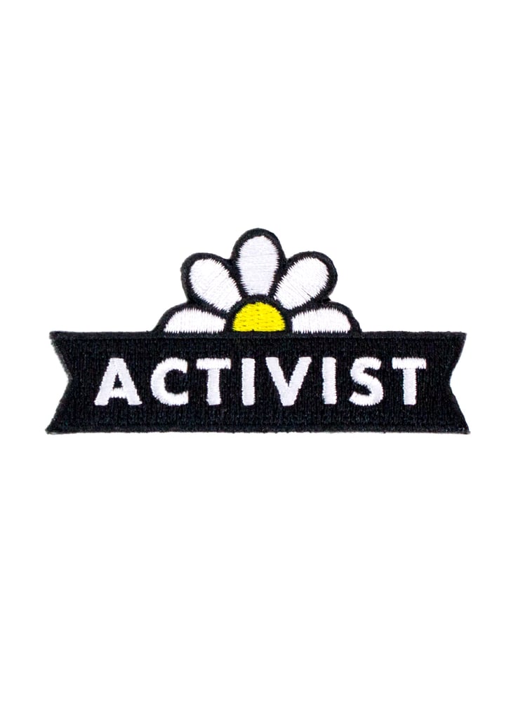 A Patch That Says "Activist" to Stick onto Your Denim Jacket