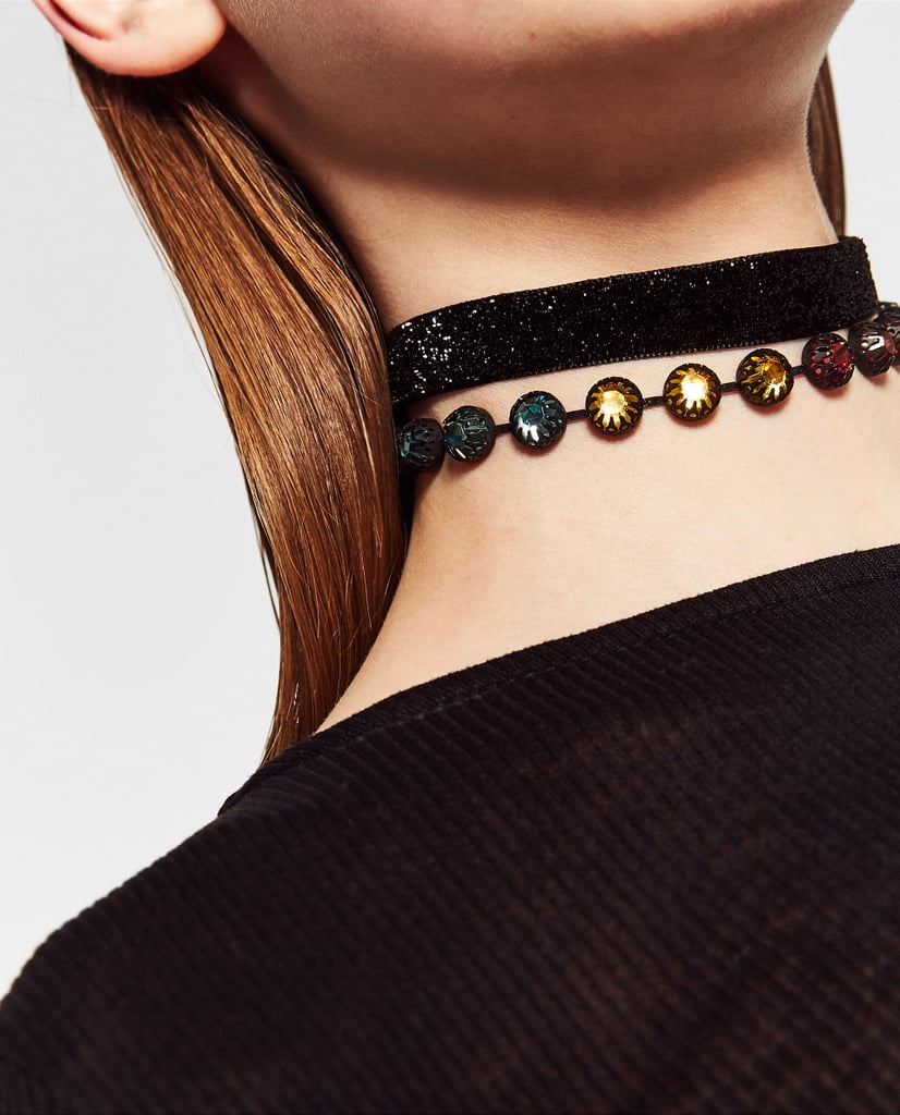 Zara 2-Pack of Multicolored Chokers ($23)