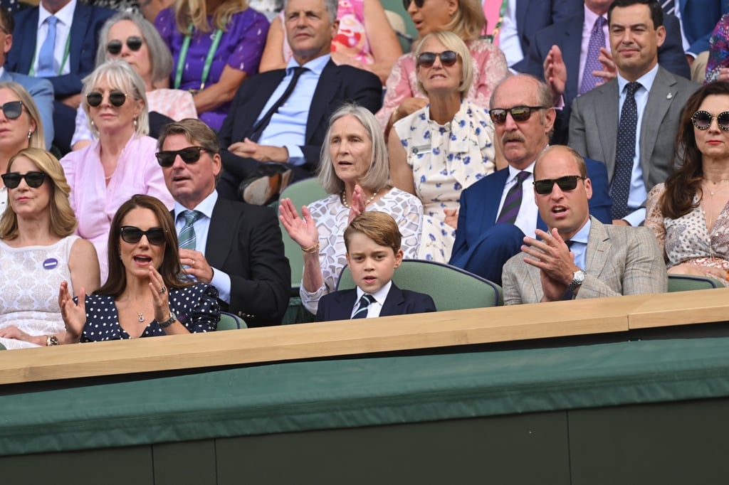 Prince George Attends His First Wimbledon