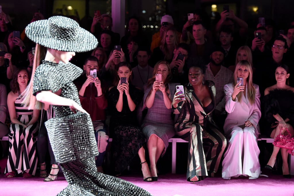 Leslie Jones Hypes Up Coco Rocha at Christian Siriano NYFW