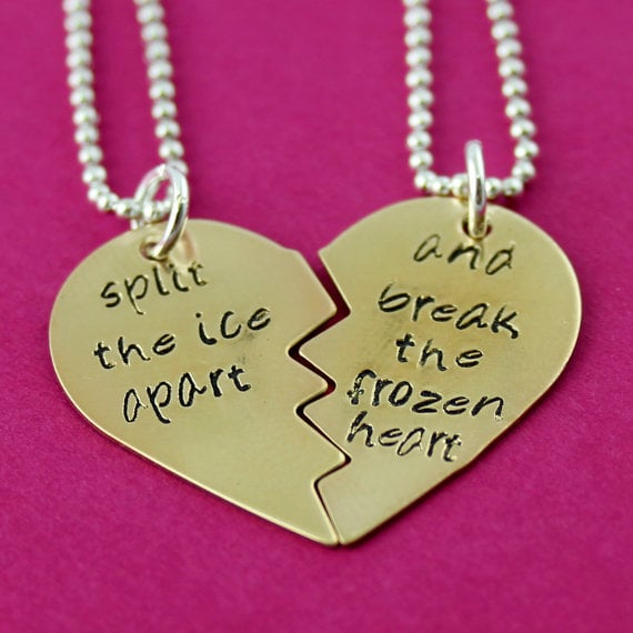 Split the Ice Apart Friendship Necklace Set